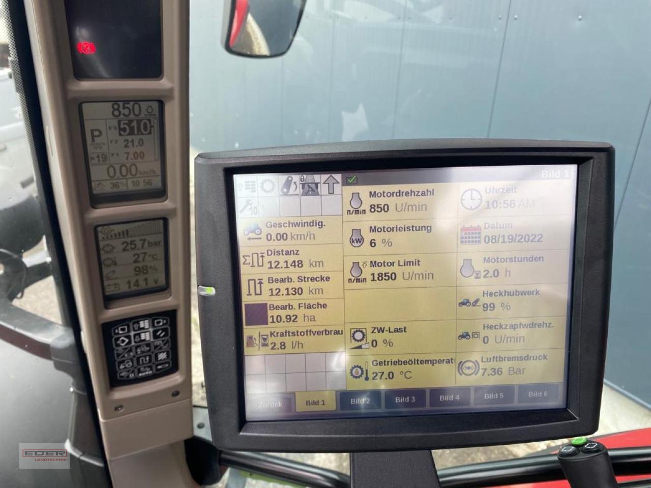 Traktor del tipo Case IH Maxxum 150 CVX, Neumaschine In Tuntenhausen (Immagine 9)