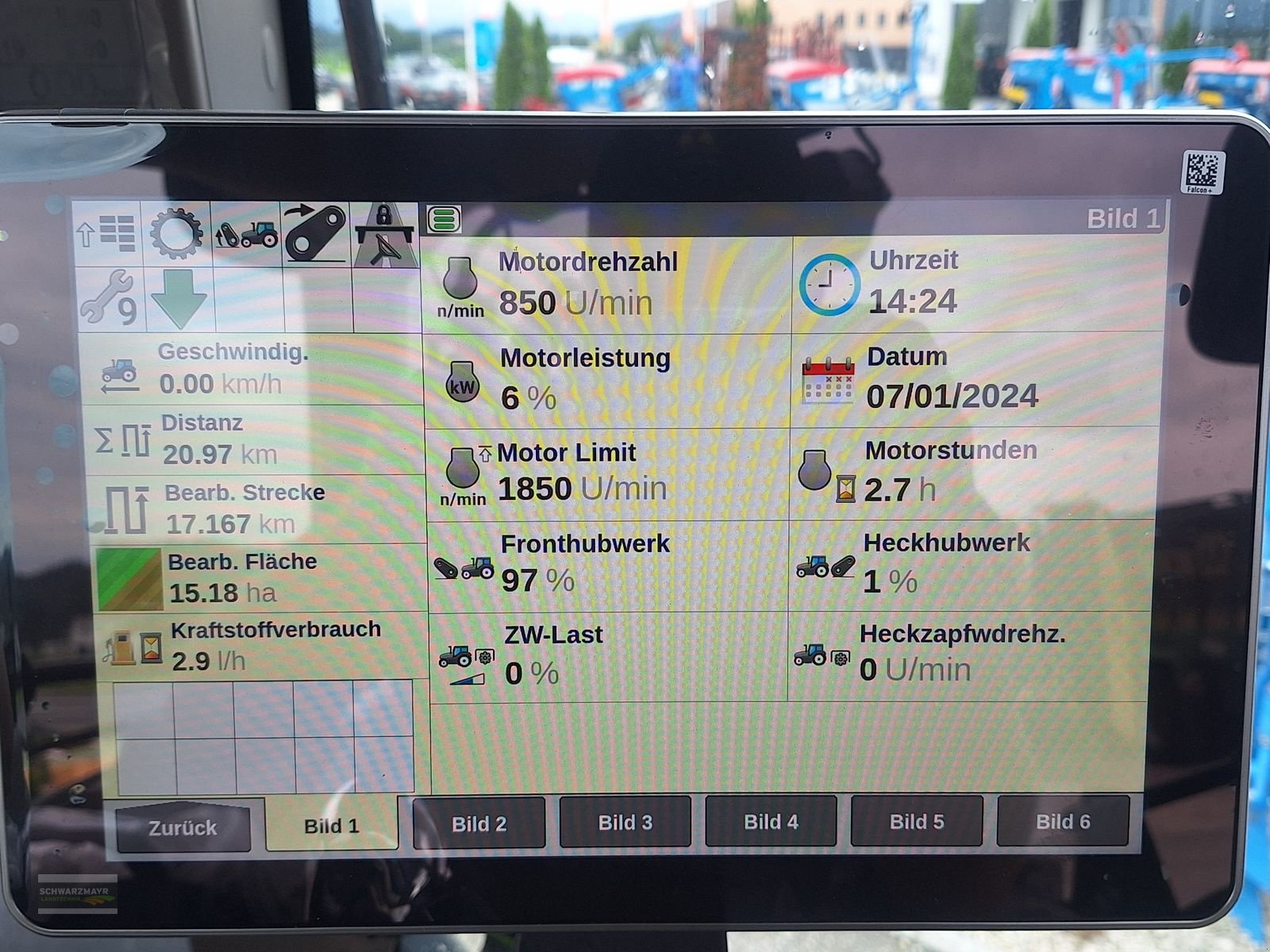 Traktor of the type Case IH Maxxum 150 CVXDrive, Vorführmaschine in Gampern (Picture 26)