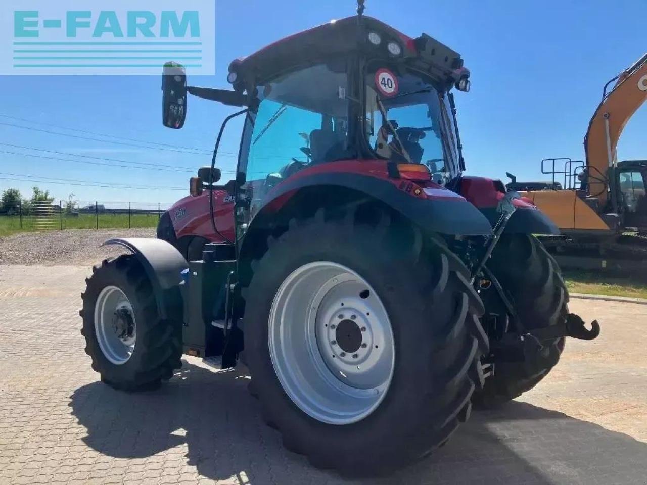 Traktor Türe ait Case IH maxxum 150, Gebrauchtmaschine içinde AALBORG SV (resim 5)