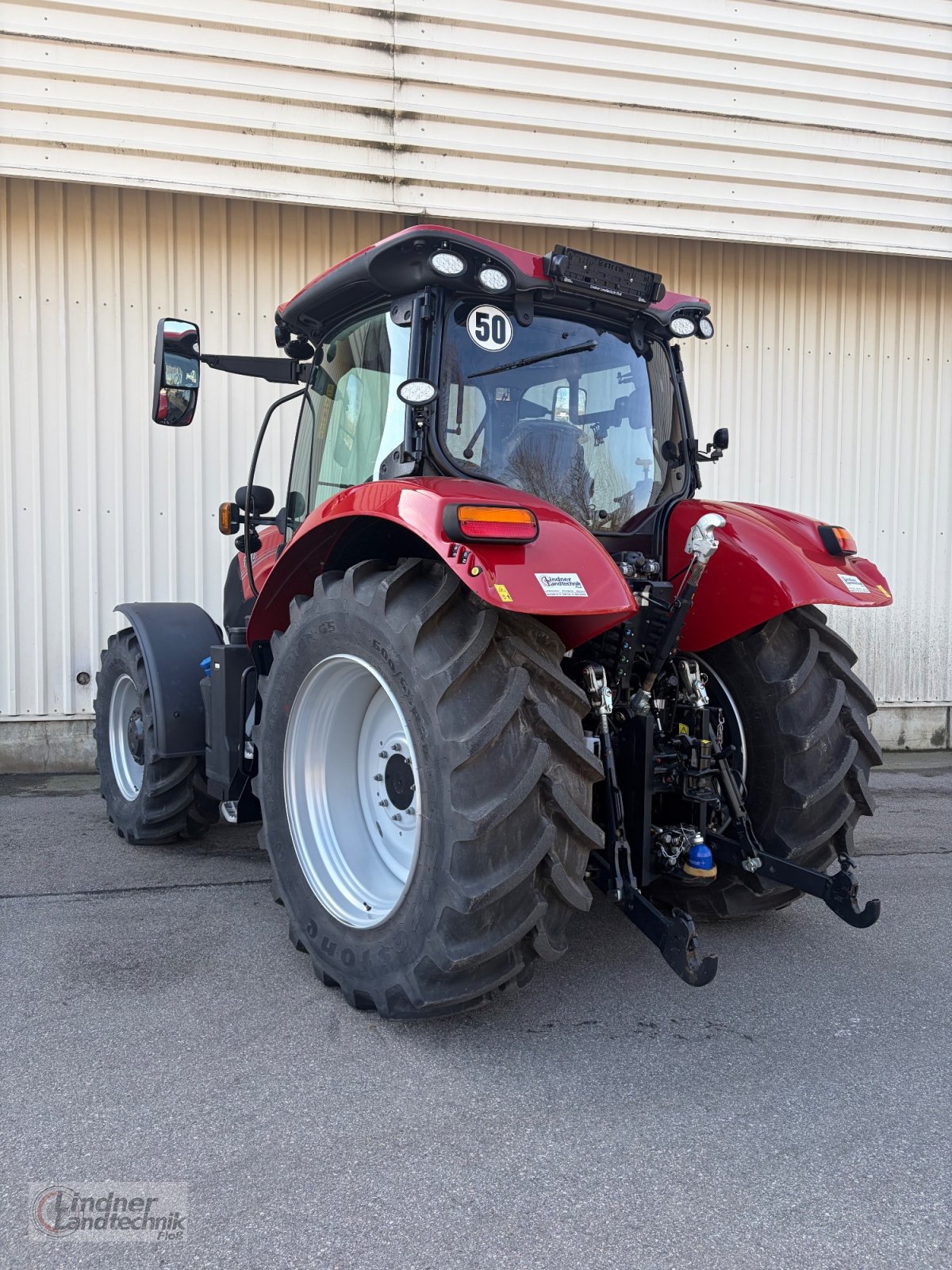 Traktor of the type Case IH Maxxum 150, Neumaschine in Floss (Picture 9)
