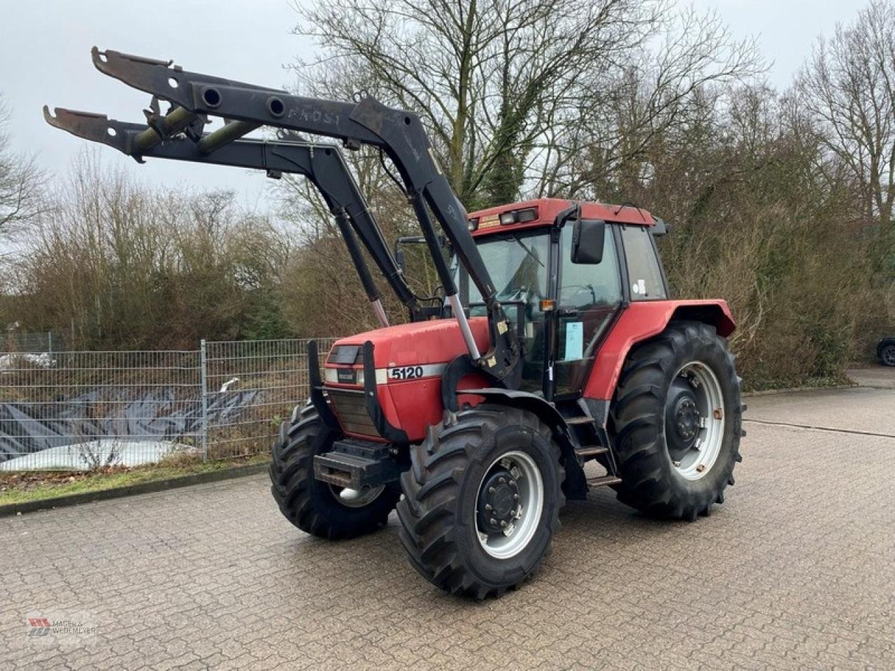 Traktor typu Case IH MAXXUM 5120 MIT FRONTLADER, Gebrauchtmaschine w Oyten (Zdjęcie 1)
