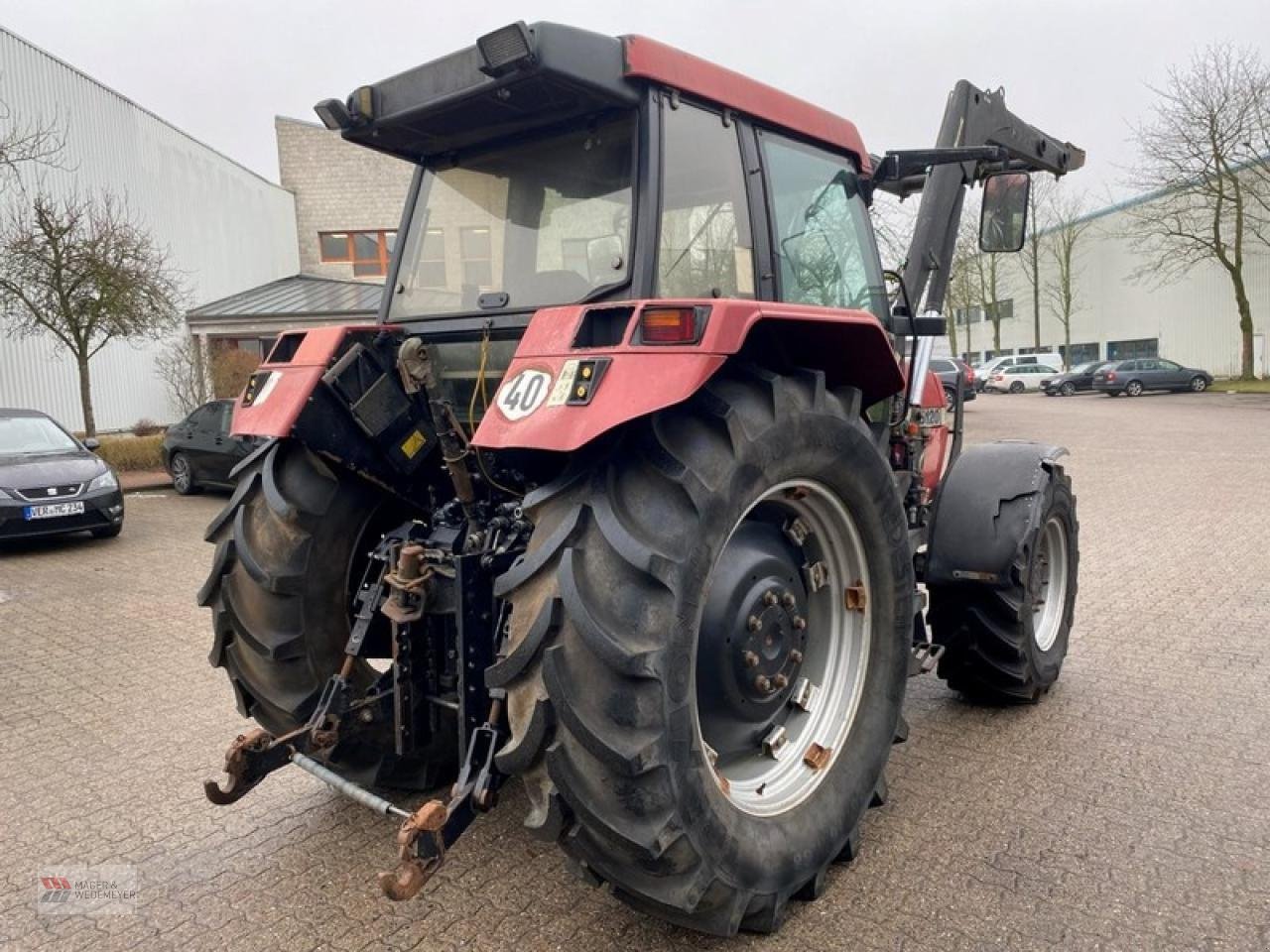 Traktor typu Case IH MAXXUM 5120 MIT FRONTLADER, Gebrauchtmaschine w Oyten (Zdjęcie 4)