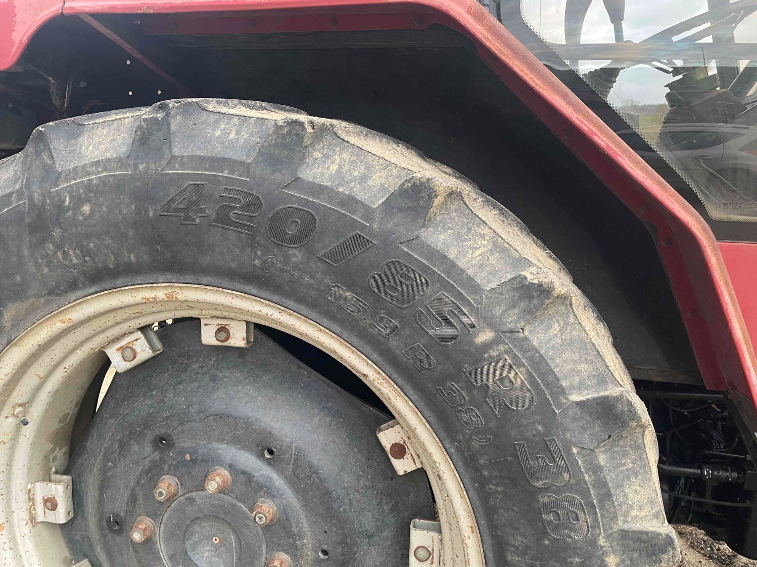 Traktor van het type Case IH Maxxum 5120, Gebrauchtmaschine in ORLEIX (Foto 5)