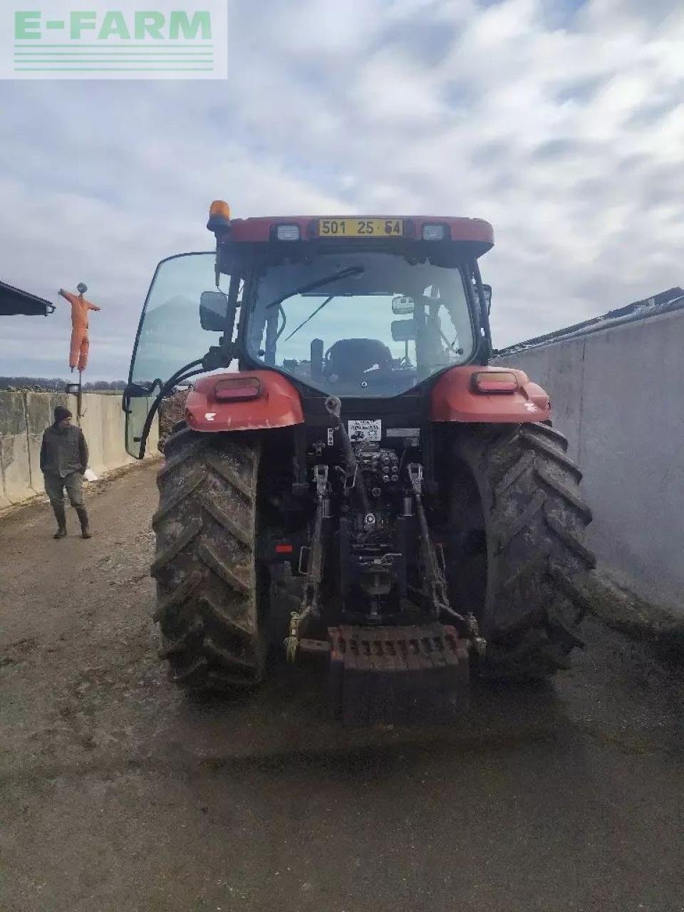 Traktor Türe ait Case IH maxxum140, Gebrauchtmaschine içinde CHAUVONCOURT (resim 3)