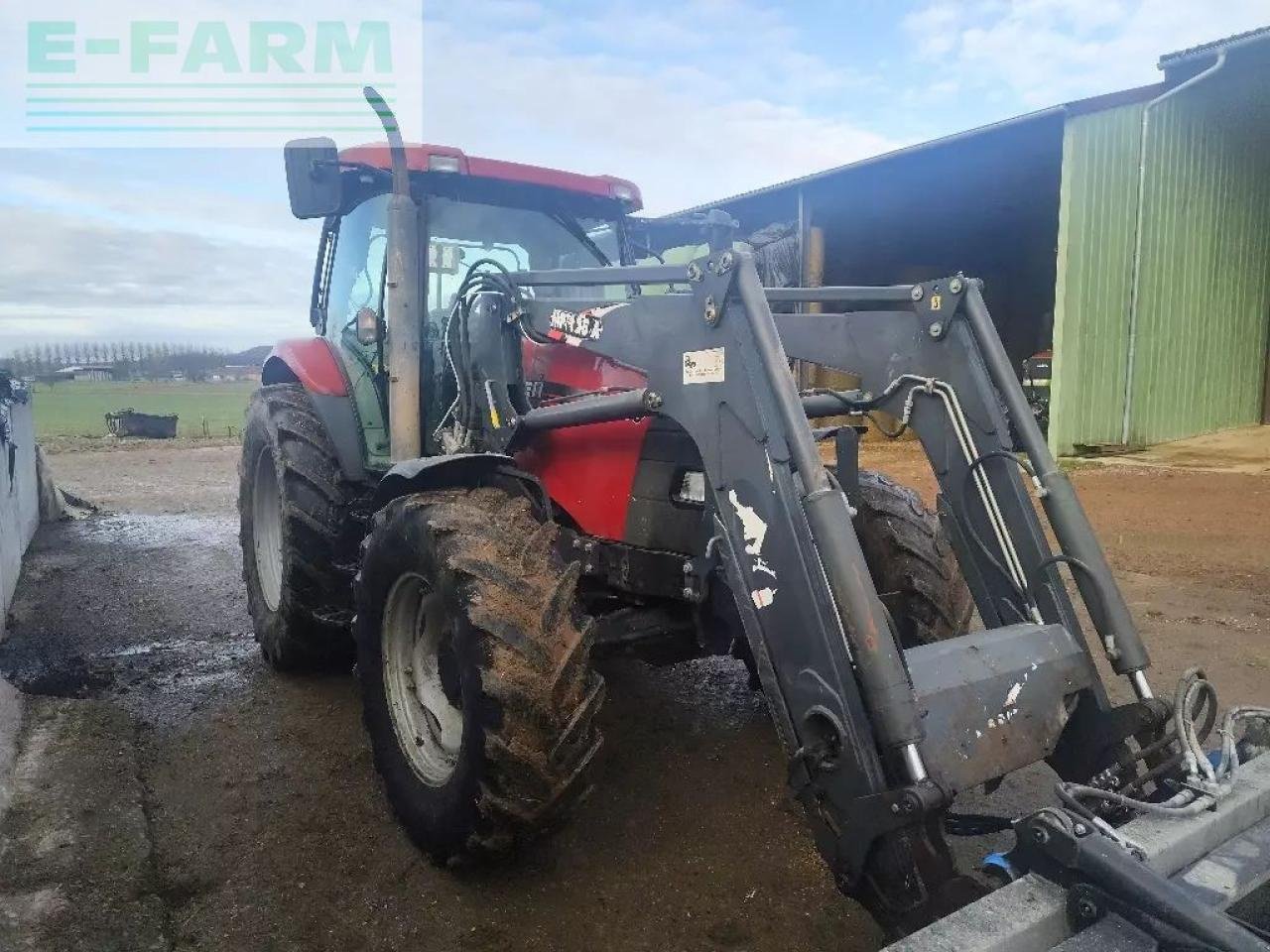 Traktor Türe ait Case IH maxxum140, Gebrauchtmaschine içinde CHAUVONCOURT (resim 9)