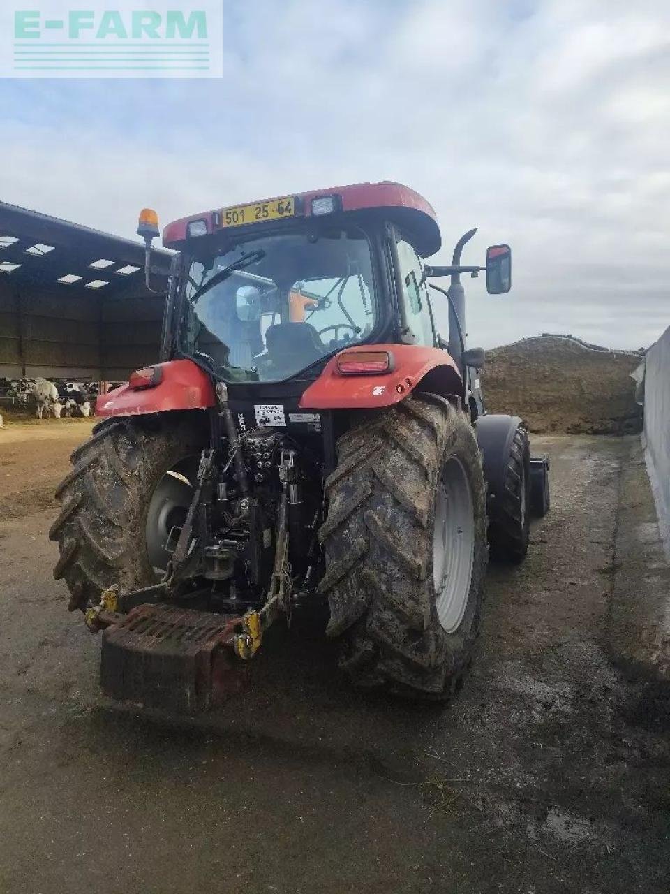 Traktor Türe ait Case IH maxxum140, Gebrauchtmaschine içinde CHAUVONCOURT (resim 11)