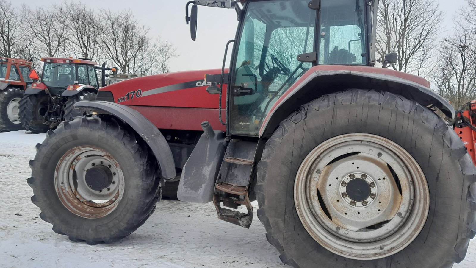 Traktor van het type Case IH MX 170 med affjdret foraksel og original frontlift MX 170, Gebrauchtmaschine in Skive (Foto 5)