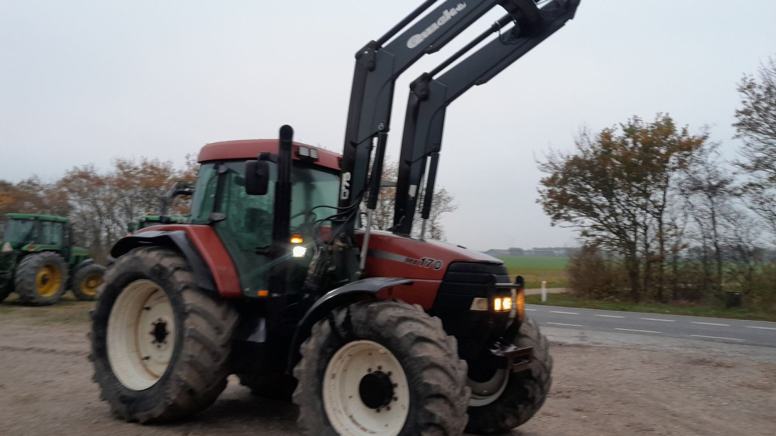 Traktor van het type Case IH MX 170 med ÅLØ Q 75 frontlæsser, Gebrauchtmaschine in Skive (Foto 3)
