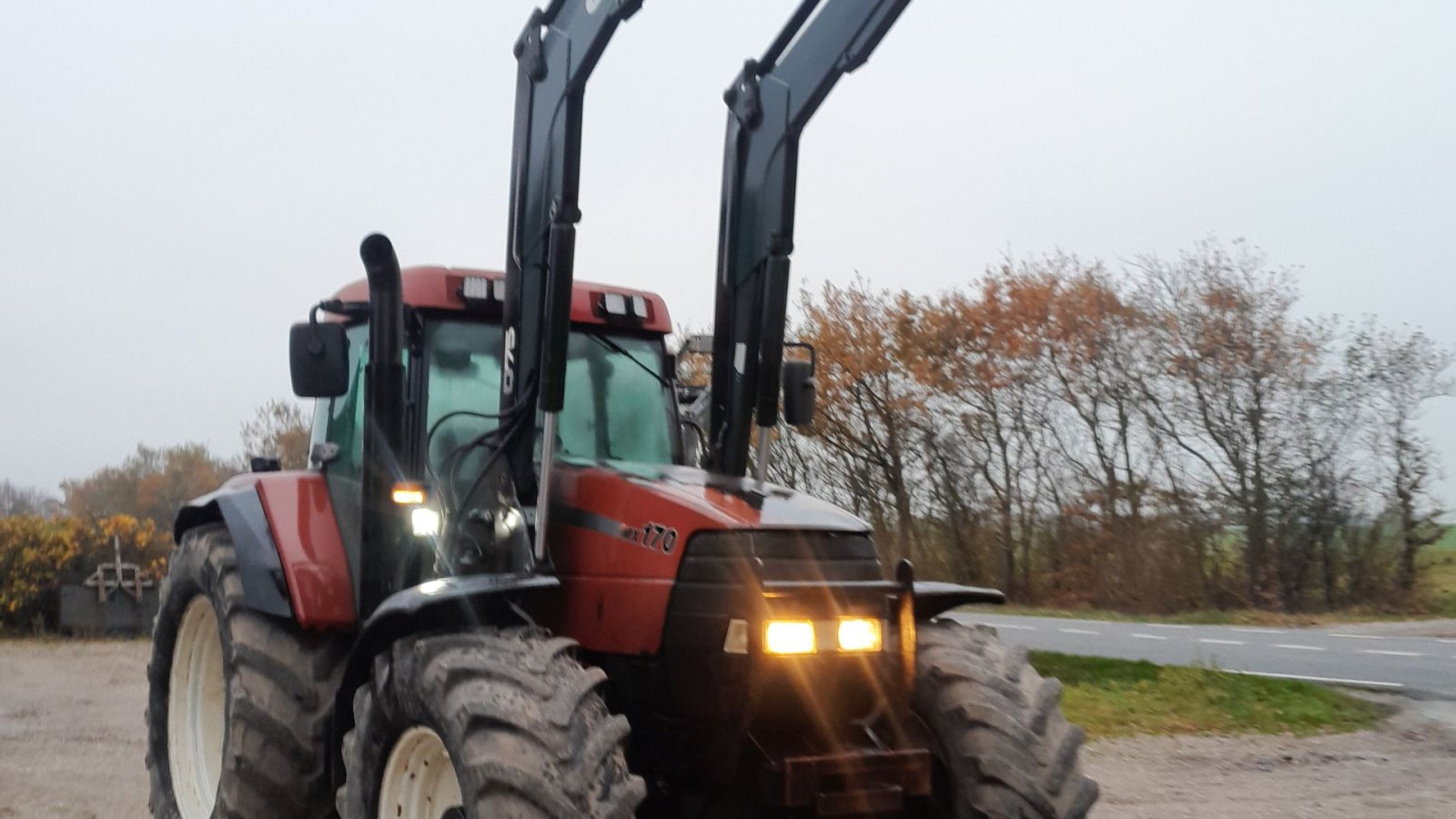 Traktor van het type Case IH MX 170 med ÅLØ Q 75 frontlæsser, Gebrauchtmaschine in Skive (Foto 2)