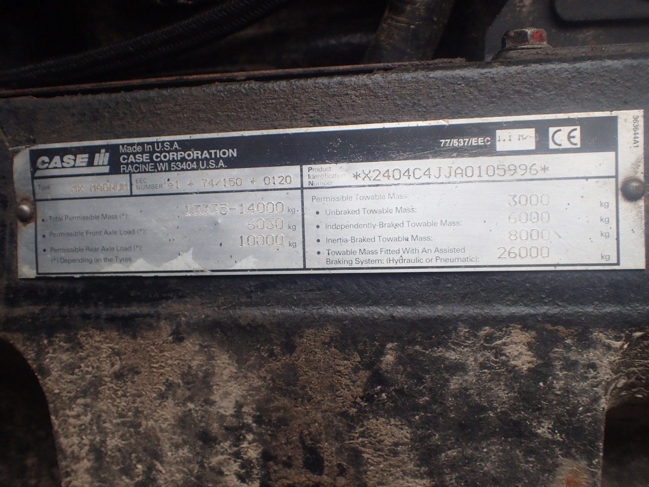 Traktor of the type Case IH MX240, Gebrauchtmaschine in Viborg (Picture 10)