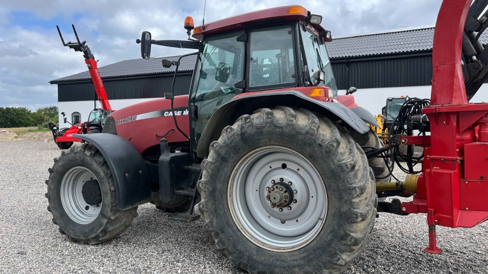 Traktor Türe ait Case IH MXM 190, Gebrauchtmaschine içinde Mariager (resim 9)
