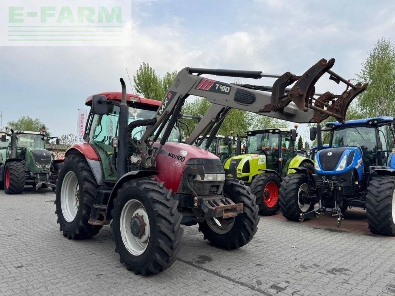 Traktor типа Case IH mxu 100 pro maxxum + mx t410, Gebrauchtmaschine в DAMAS?AWEK (Фотография 3)