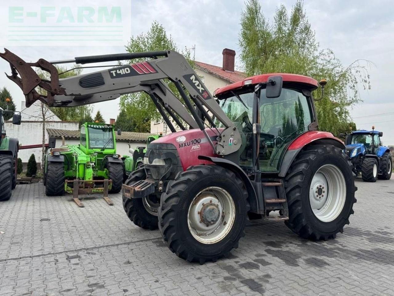 Traktor типа Case IH mxu 100 pro maxxum + mx t410, Gebrauchtmaschine в DAMAS?AWEK (Фотография 10)