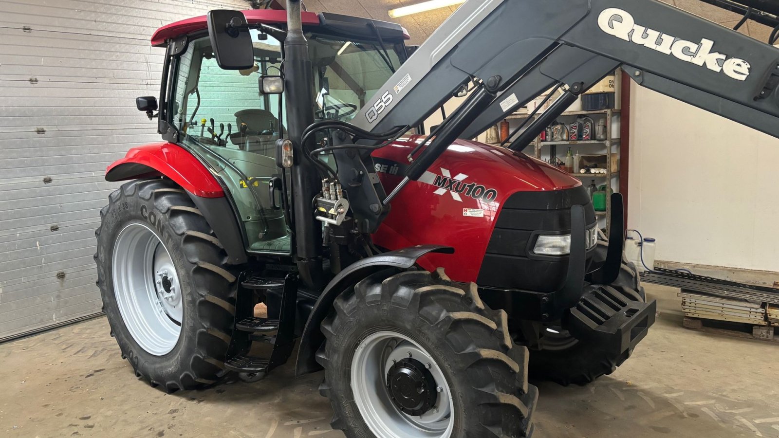 Traktor типа Case IH MXU 100 X-Line med Ålø Q55 frontlæsser, Gebrauchtmaschine в Thorsø (Фотография 5)