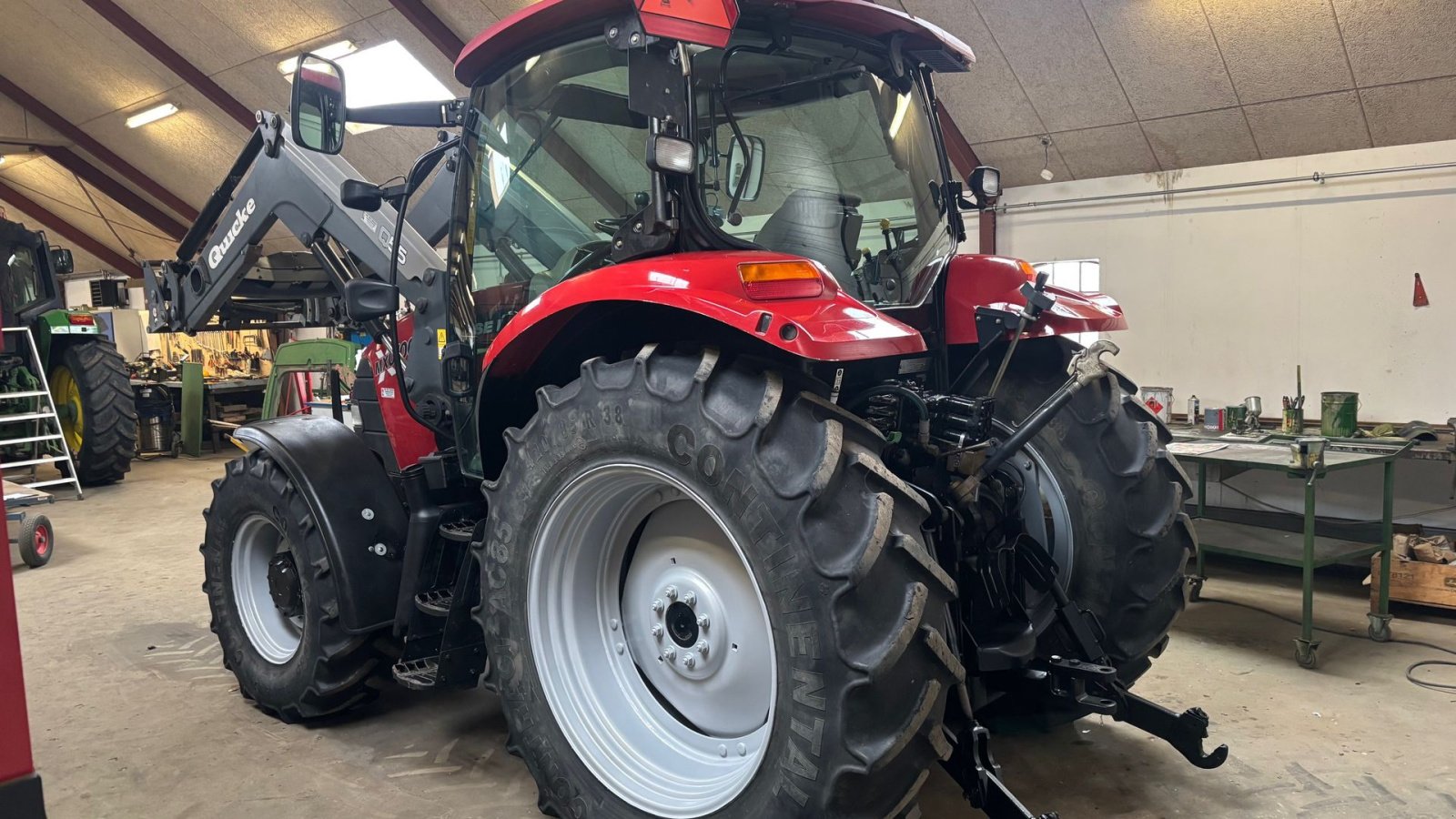 Traktor типа Case IH MXU 100 X-Line med Ålø Q55 frontlæsser, Gebrauchtmaschine в Thorsø (Фотография 7)