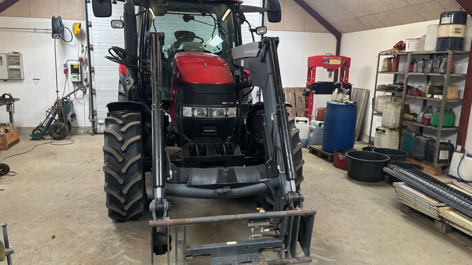 Traktor типа Case IH MXU 100 X-Line med Ålø Q55 frontlæsser, Gebrauchtmaschine в Thorsø (Фотография 11)