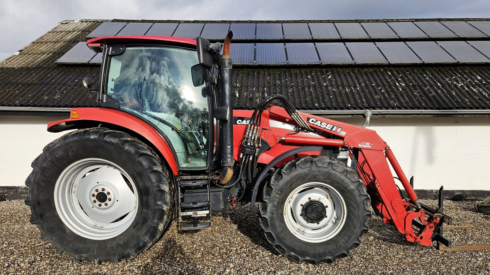 Traktor des Typs Case IH MXU 115 / 7400 timer / frontlæsser med 2 redskaber, Gebrauchtmaschine in Arden (Bild 1)