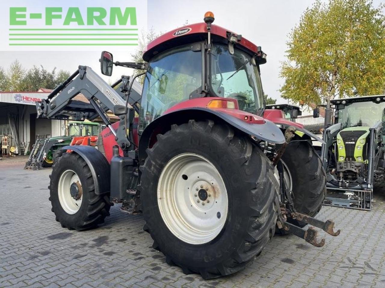 Traktor des Typs Case IH mxu 115 maxxum + quicke q66, Gebrauchtmaschine in DAMAS?AWEK (Bild 9)