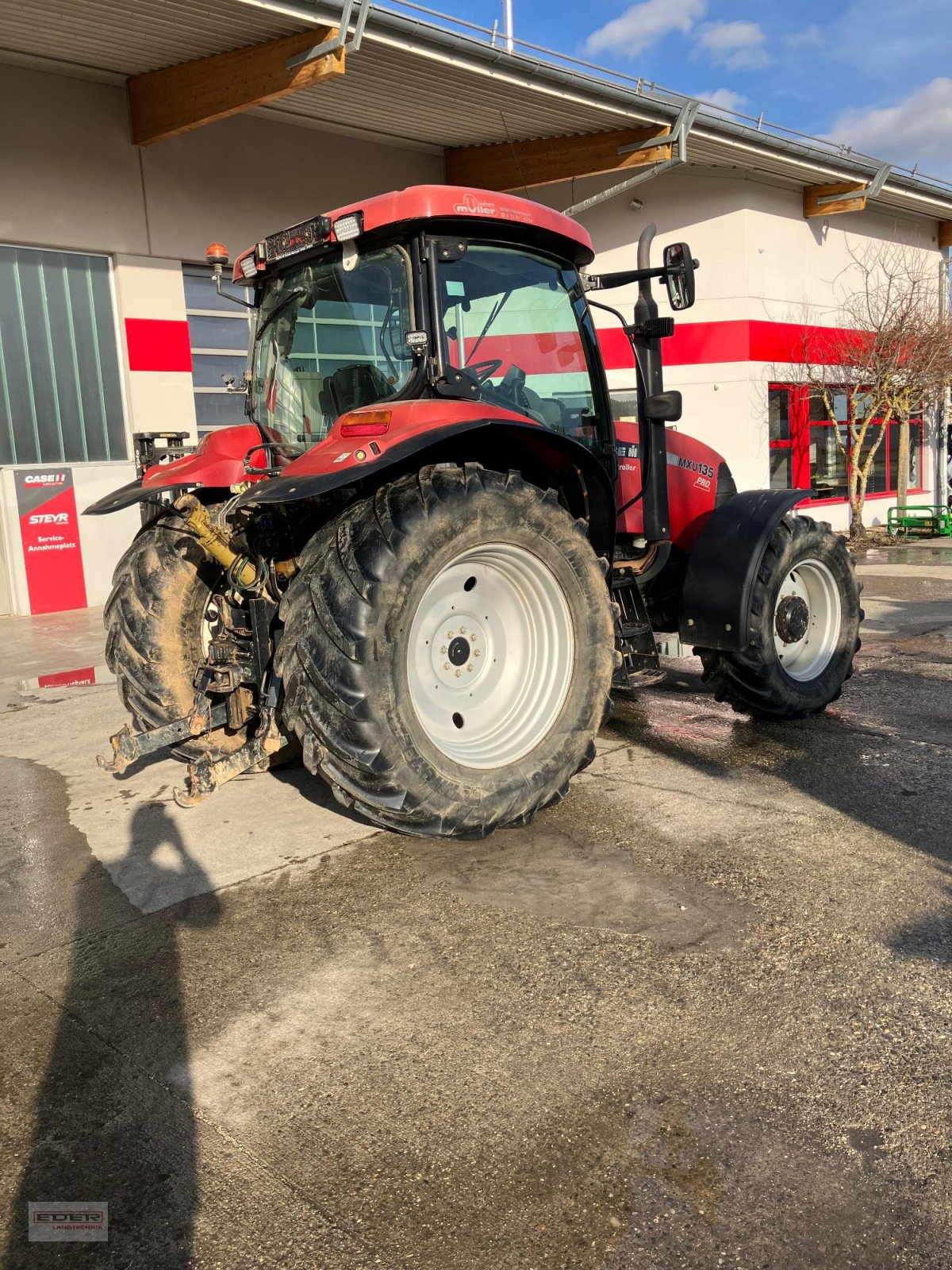 Traktor типа Case IH MXU 135 Pro, Gebrauchtmaschine в Luizhausen-Lonsee (Фотография 11)