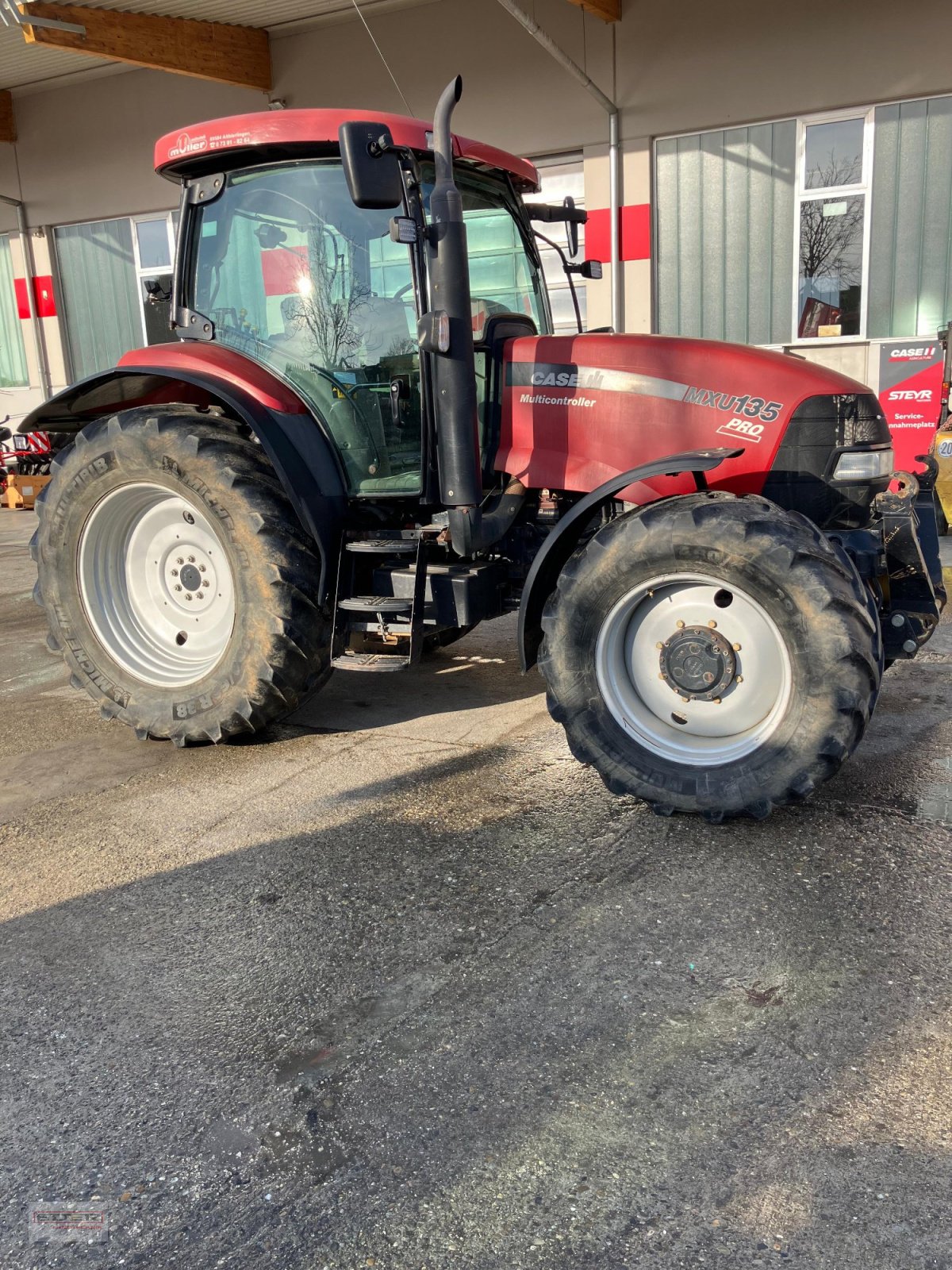 Traktor типа Case IH MXU 135 Pro, Gebrauchtmaschine в Luizhausen-Lonsee (Фотография 12)