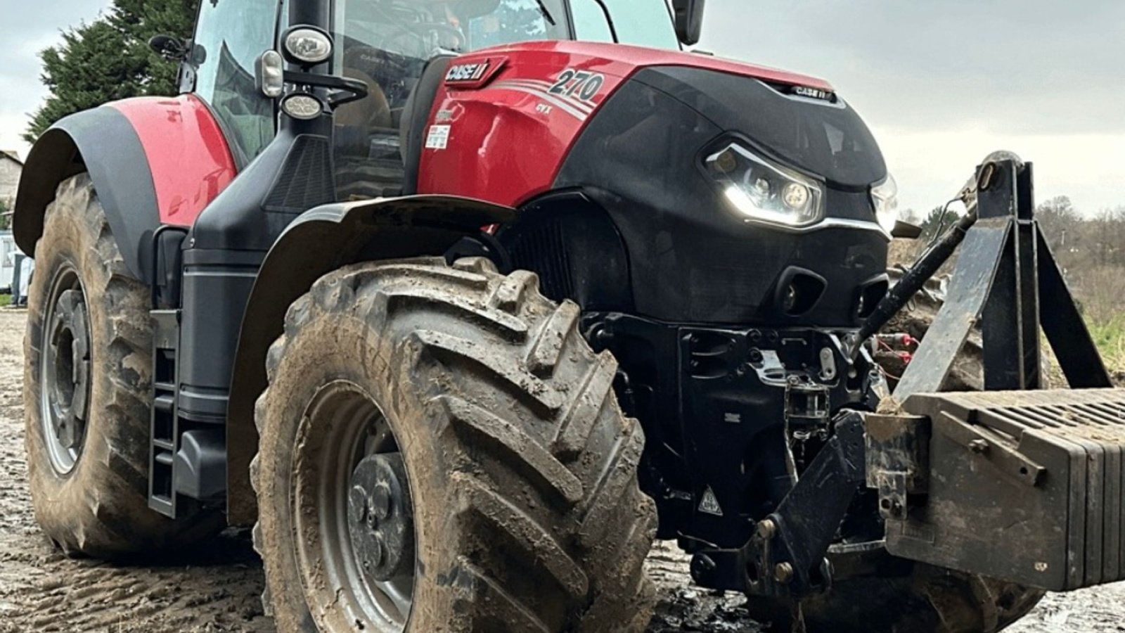 Traktor du type Case IH Optum 270 CVX Med gps og hjulvægte, Gebrauchtmaschine en Mariager (Photo 2)