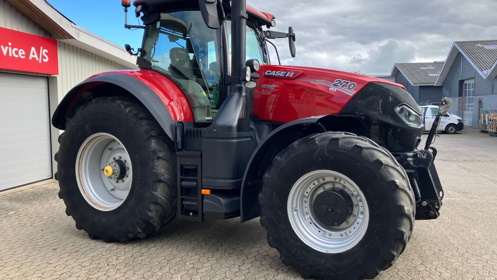 Traktor Türe ait Case IH Optum 270 CVX, Gebrauchtmaschine içinde Spøttrup (resim 8)