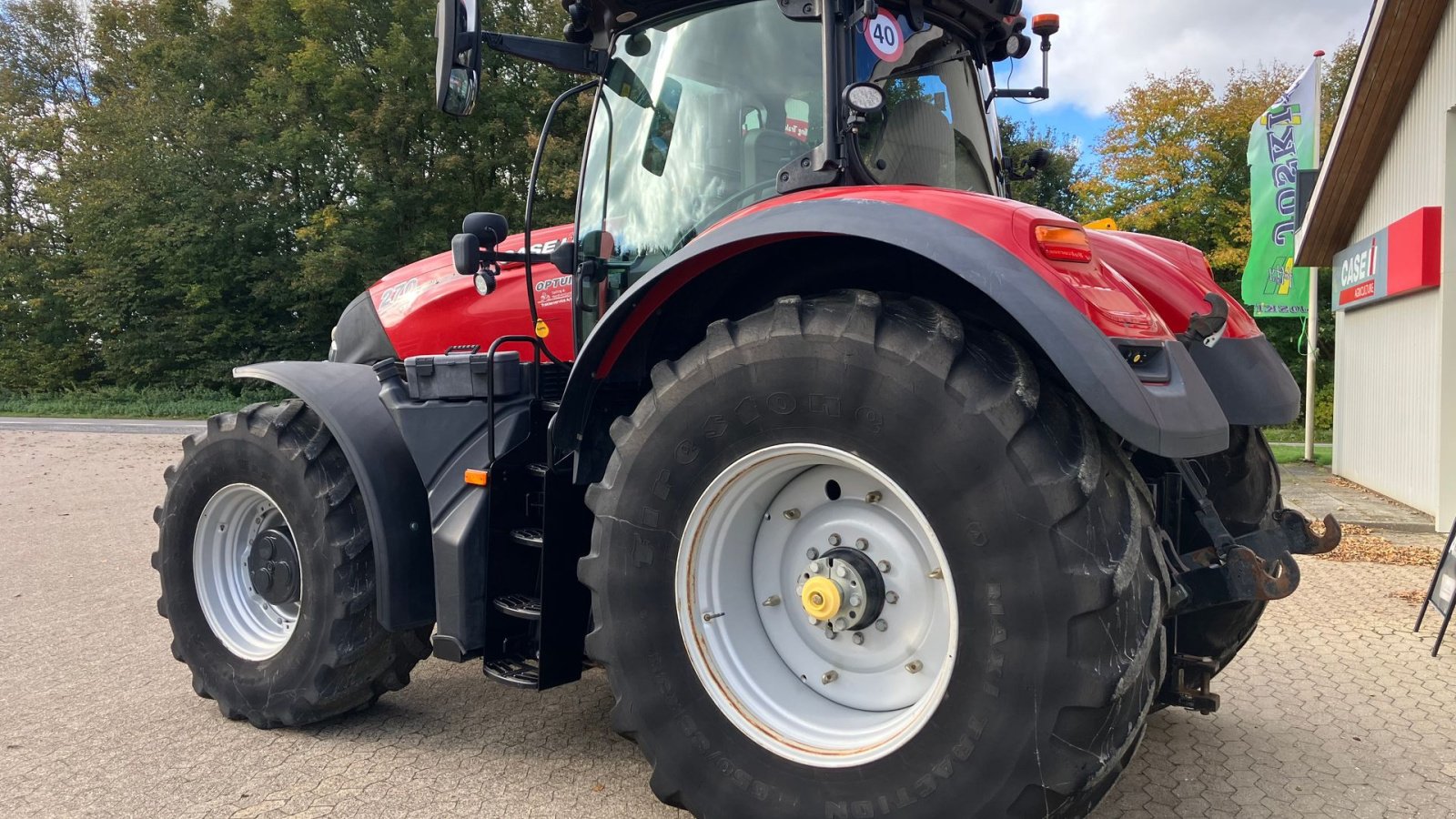 Traktor Türe ait Case IH Optum 270 CVX, Gebrauchtmaschine içinde Spøttrup (resim 3)