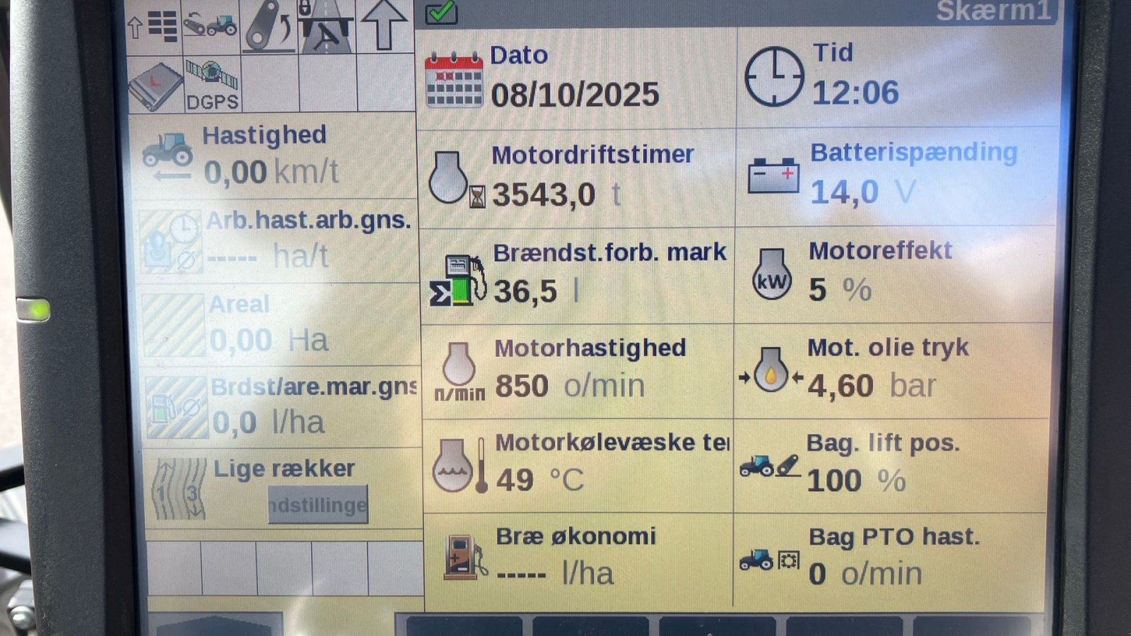 Traktor Türe ait Case IH Optum 270 CVX, Gebrauchtmaschine içinde Spøttrup (resim 15)