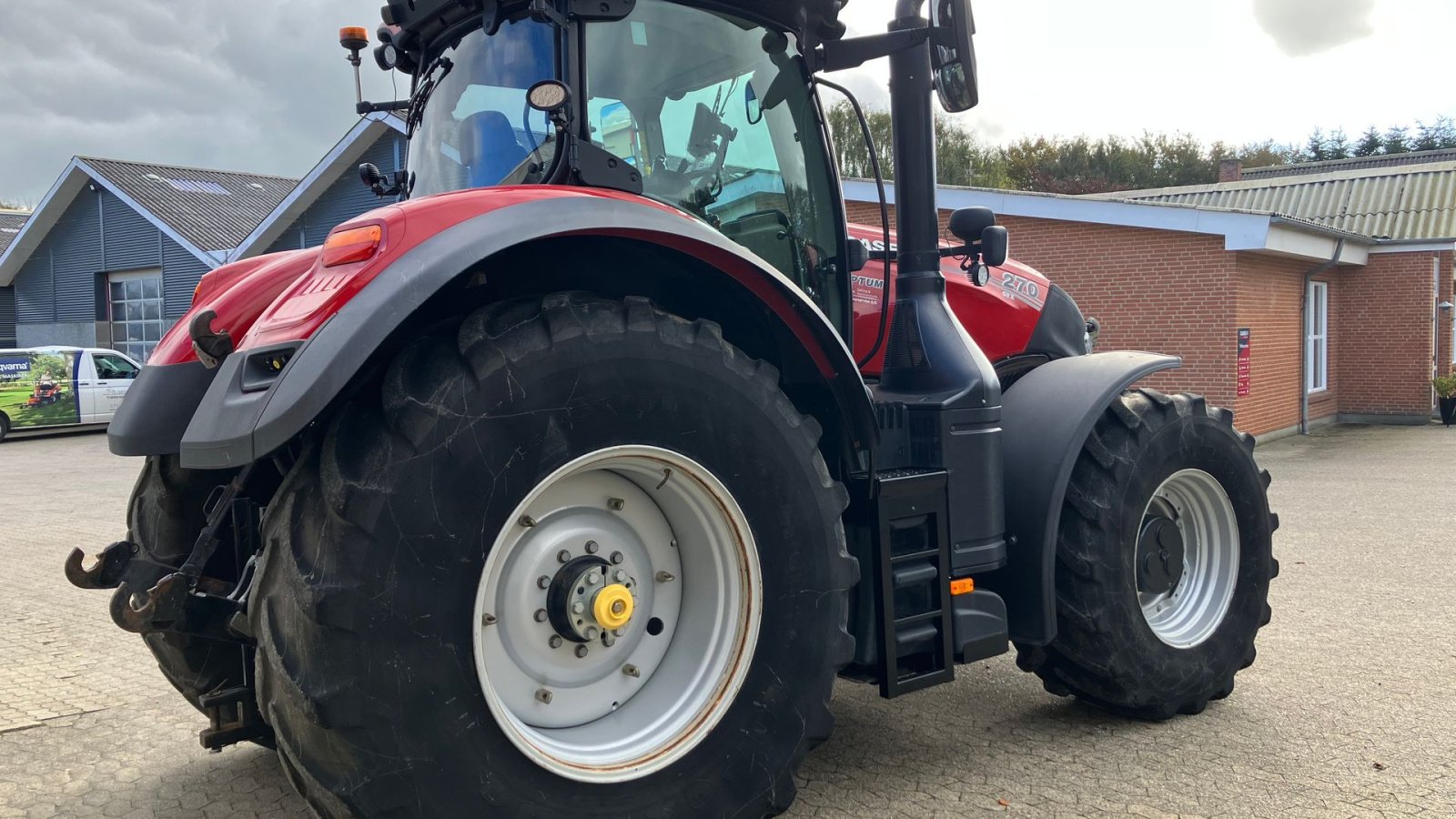 Traktor Türe ait Case IH Optum 270 CVX, Gebrauchtmaschine içinde Spøttrup (resim 7)