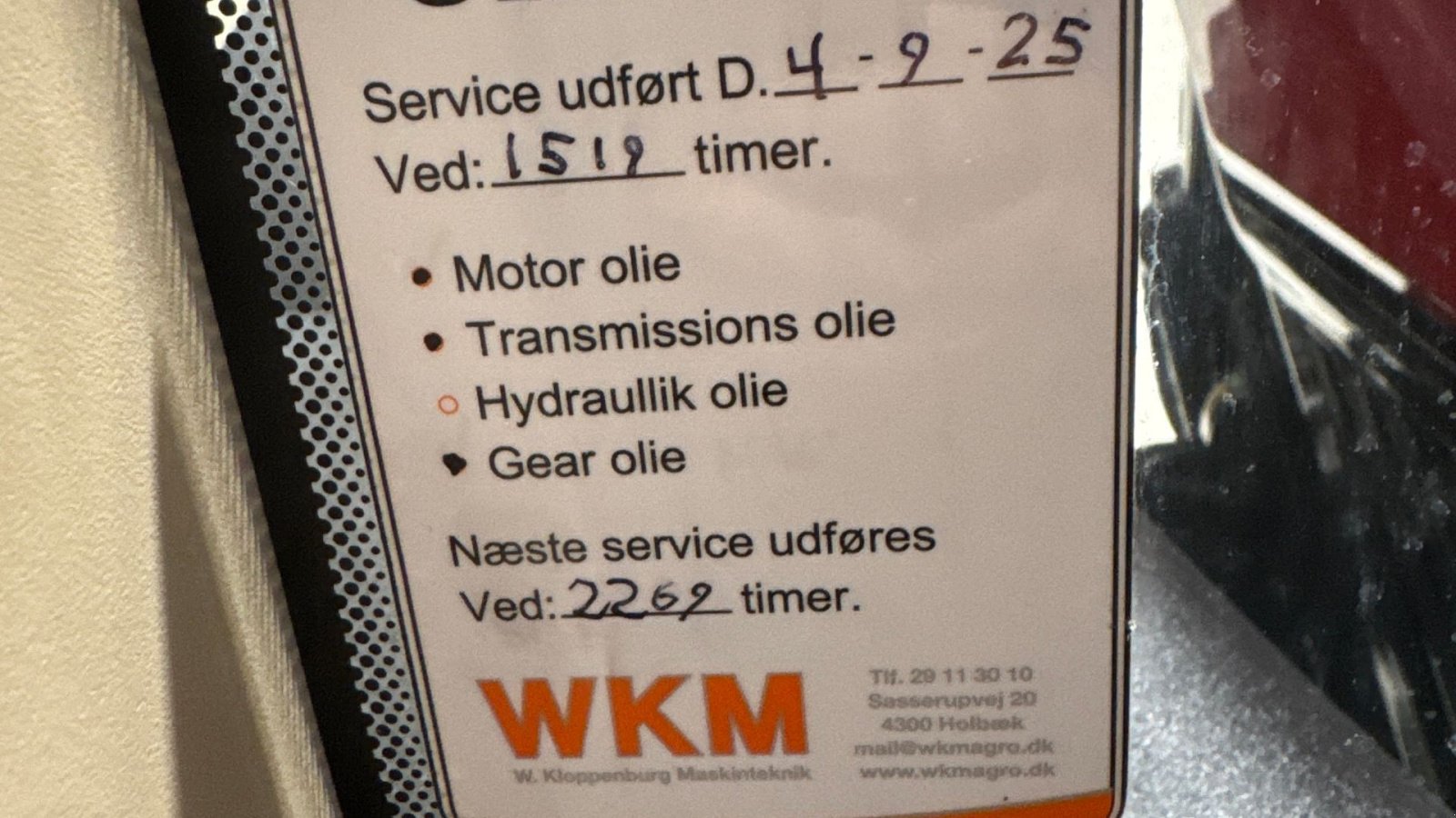Traktor van het type Case IH OPTUM 300 CVX AFS CONNECT KUN 1500 TIMER! MED DET NYE MODEL FØREHUS!, Gebrauchtmaschine in Nørager (Foto 24)
