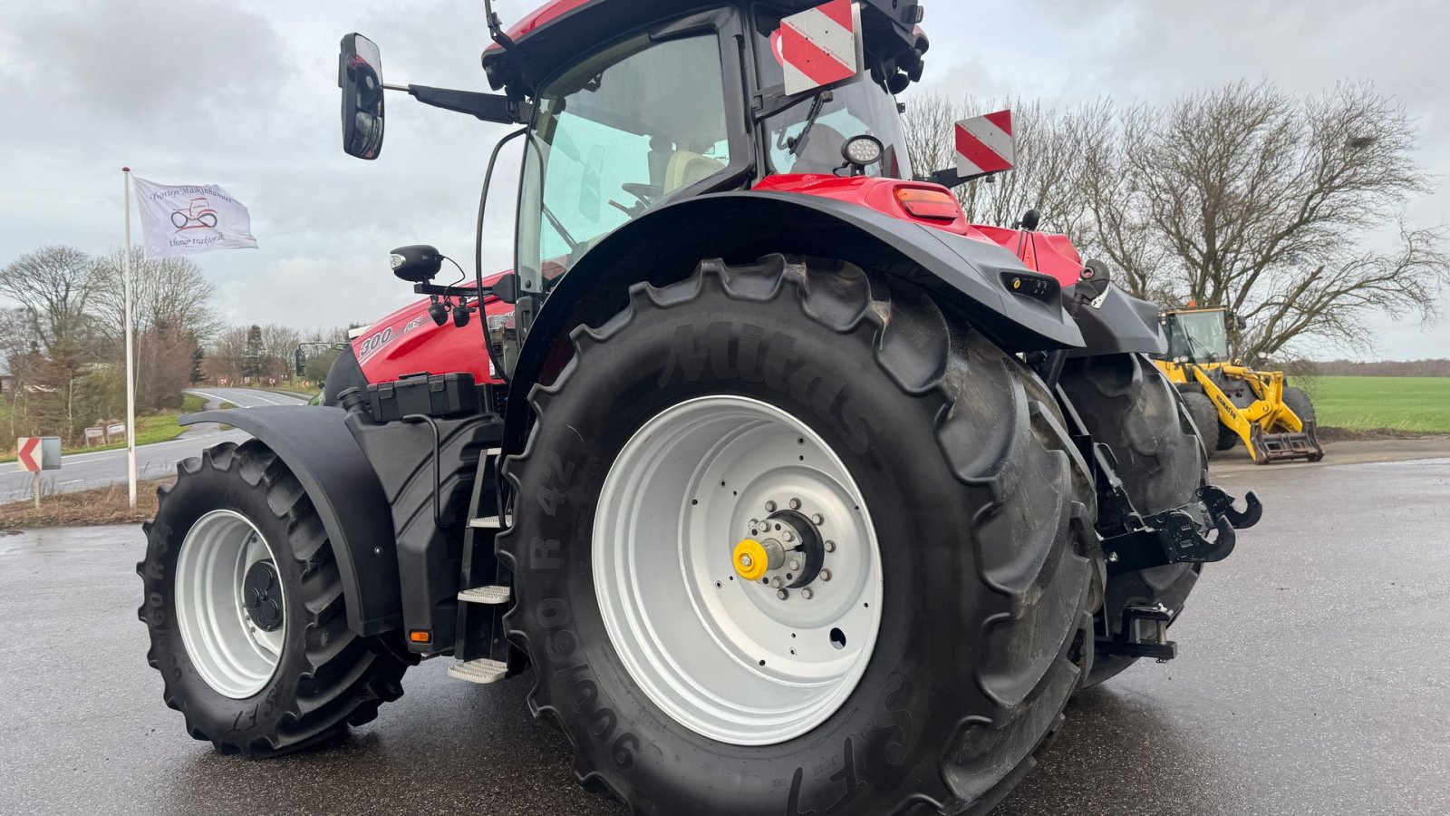 Traktor van het type Case IH OPTUM 300 CVX AFS CONNECT KUN 2600 TIMER OG MED DET NYE MODEL FØREHUS!, Gebrauchtmaschine in Nørager (Foto 7)