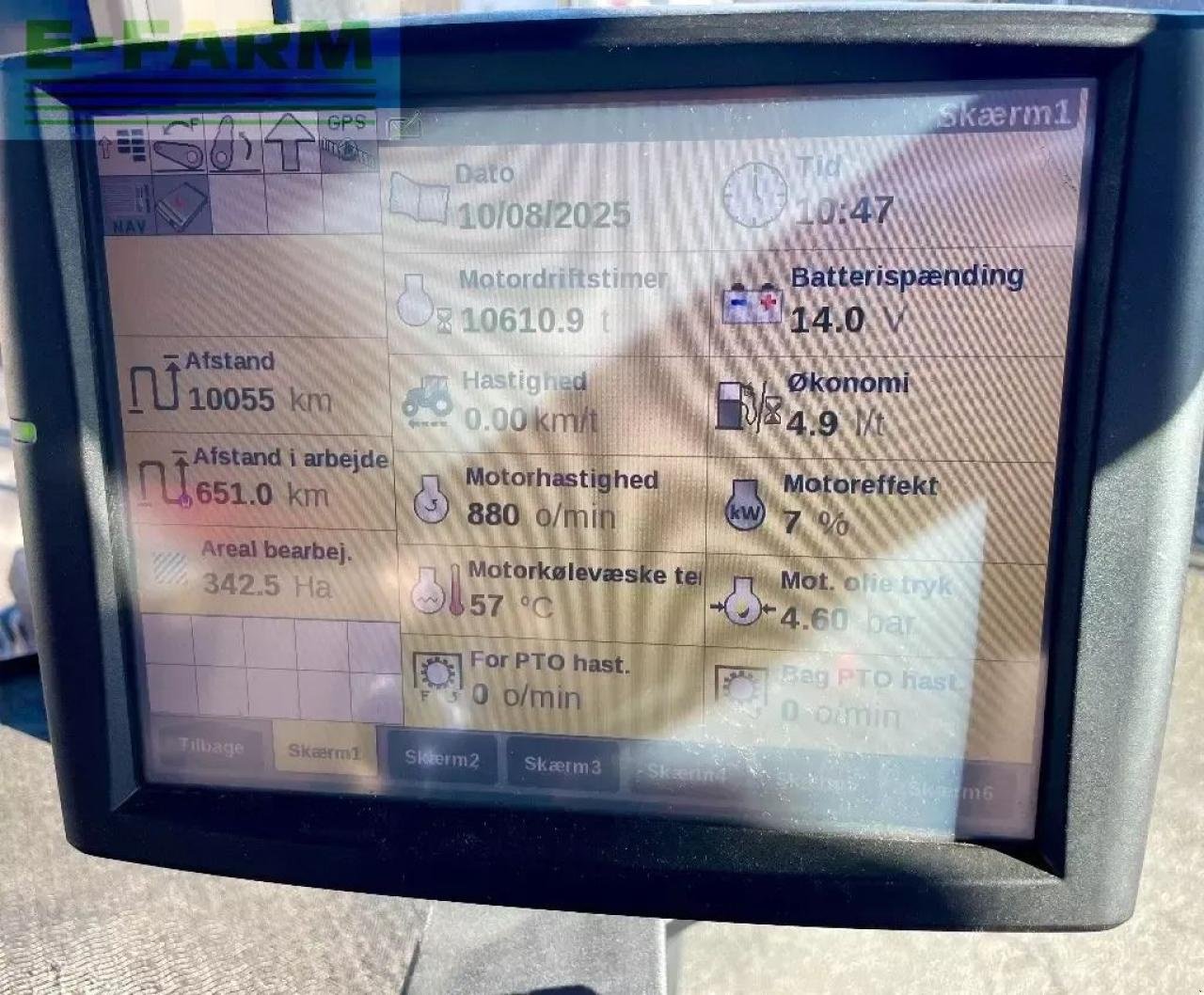 Traktor типа Case IH optum 300 cvx CVX, Gebrauchtmaschine в AALBORG SV (Фотография 8)