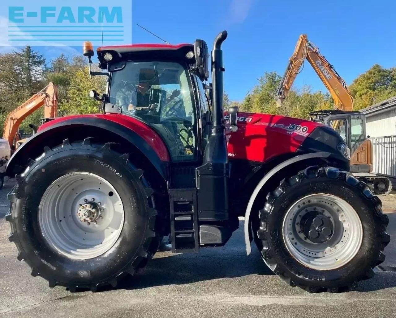 Traktor от тип Case IH optum 300 cvx CVX, Gebrauchtmaschine в AALBORG SV (Снимка 4)