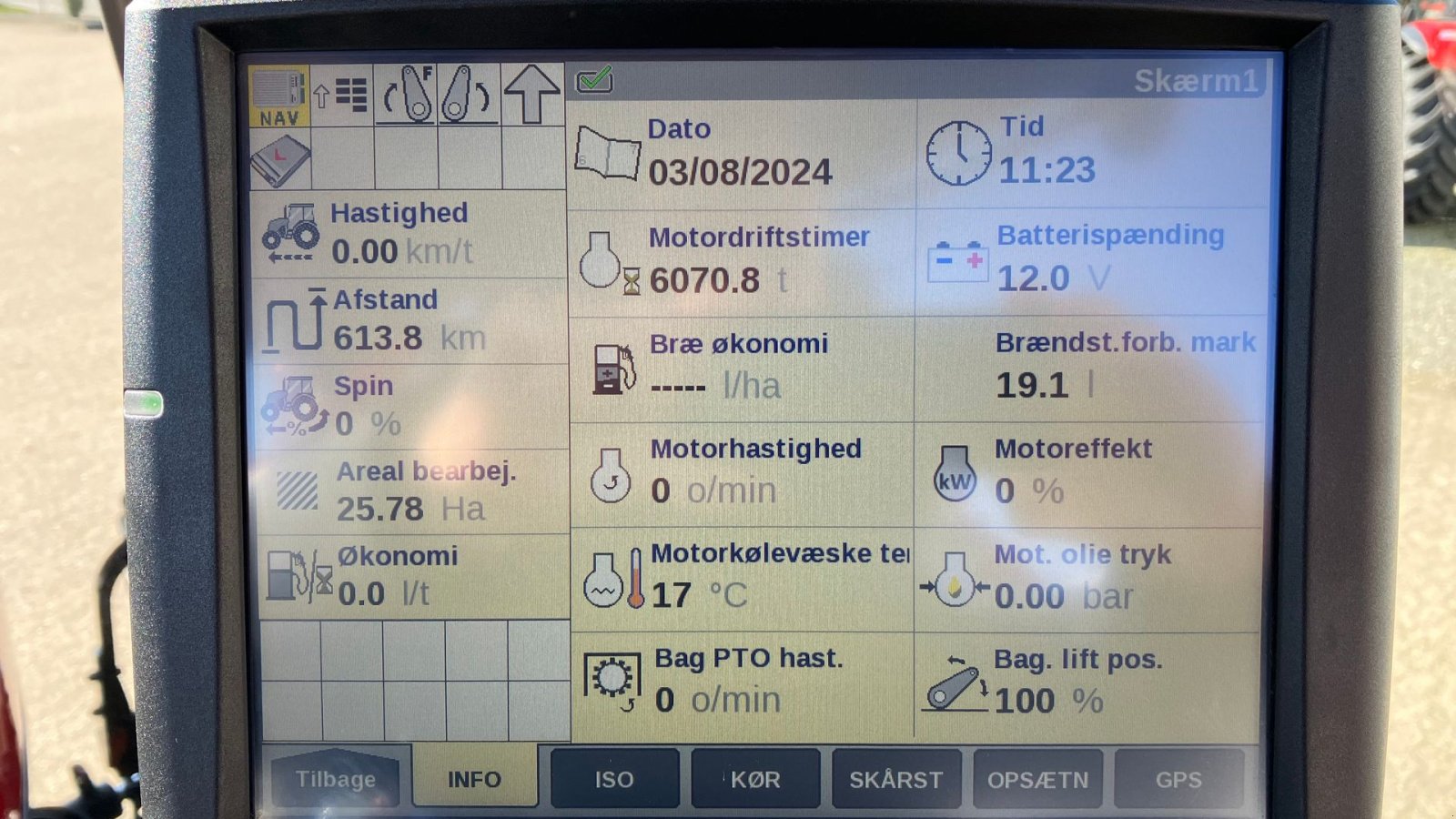 Traktor del tipo Case IH Optum 300 CVX, Gebrauchtmaschine en Spøttrup (Imagen 16)