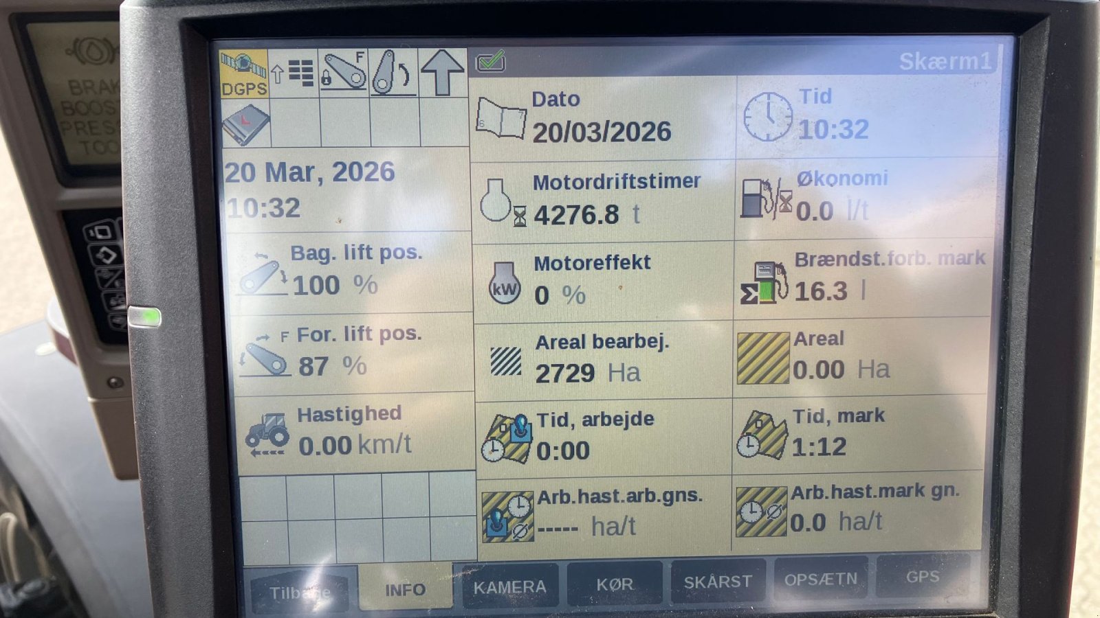 Traktor Türe ait Case IH Optum 300 CVX, Gebrauchtmaschine içinde Spøttrup (resim 15)