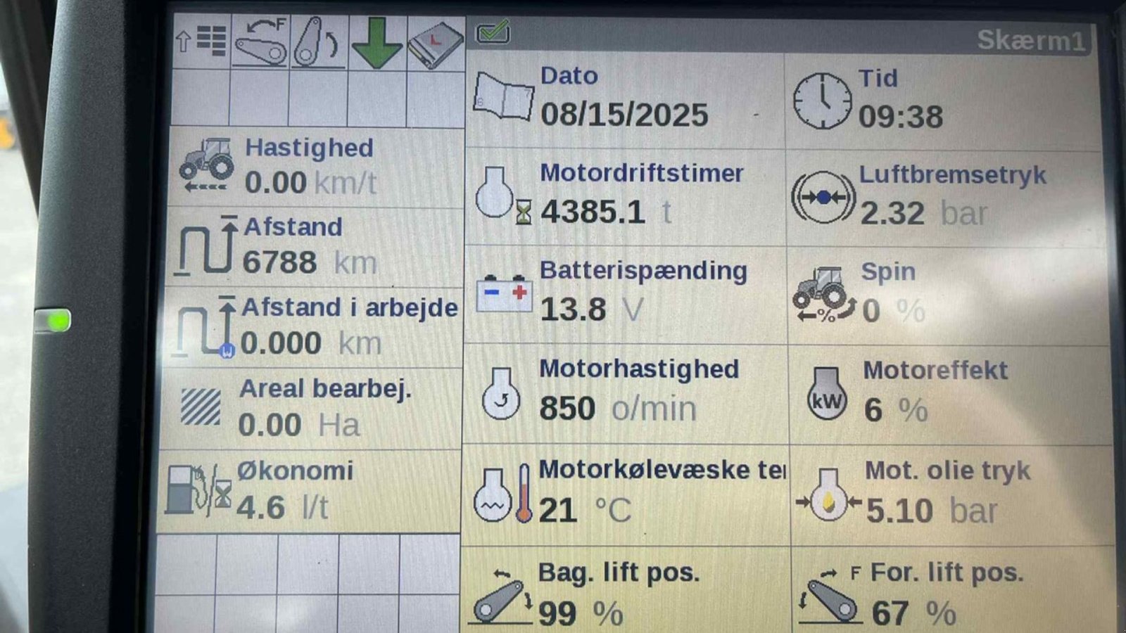 Traktor Türe ait Case IH Optum 300 CVX, Gebrauchtmaschine içinde Mariager (resim 16)
