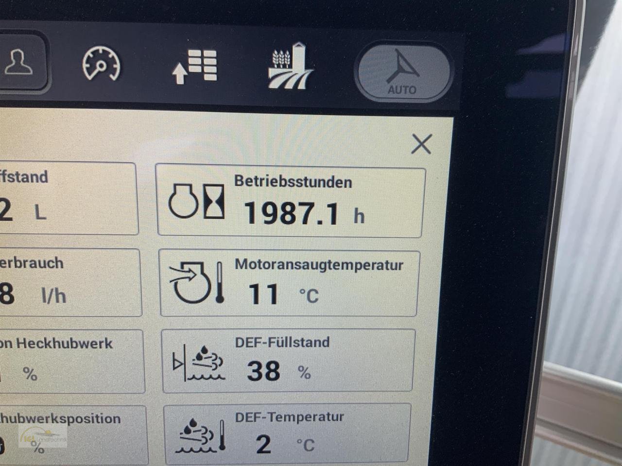 Traktor Türe ait Case IH Optum 300 CVX, Gebrauchtmaschine içinde Pfreimd (resim 9)