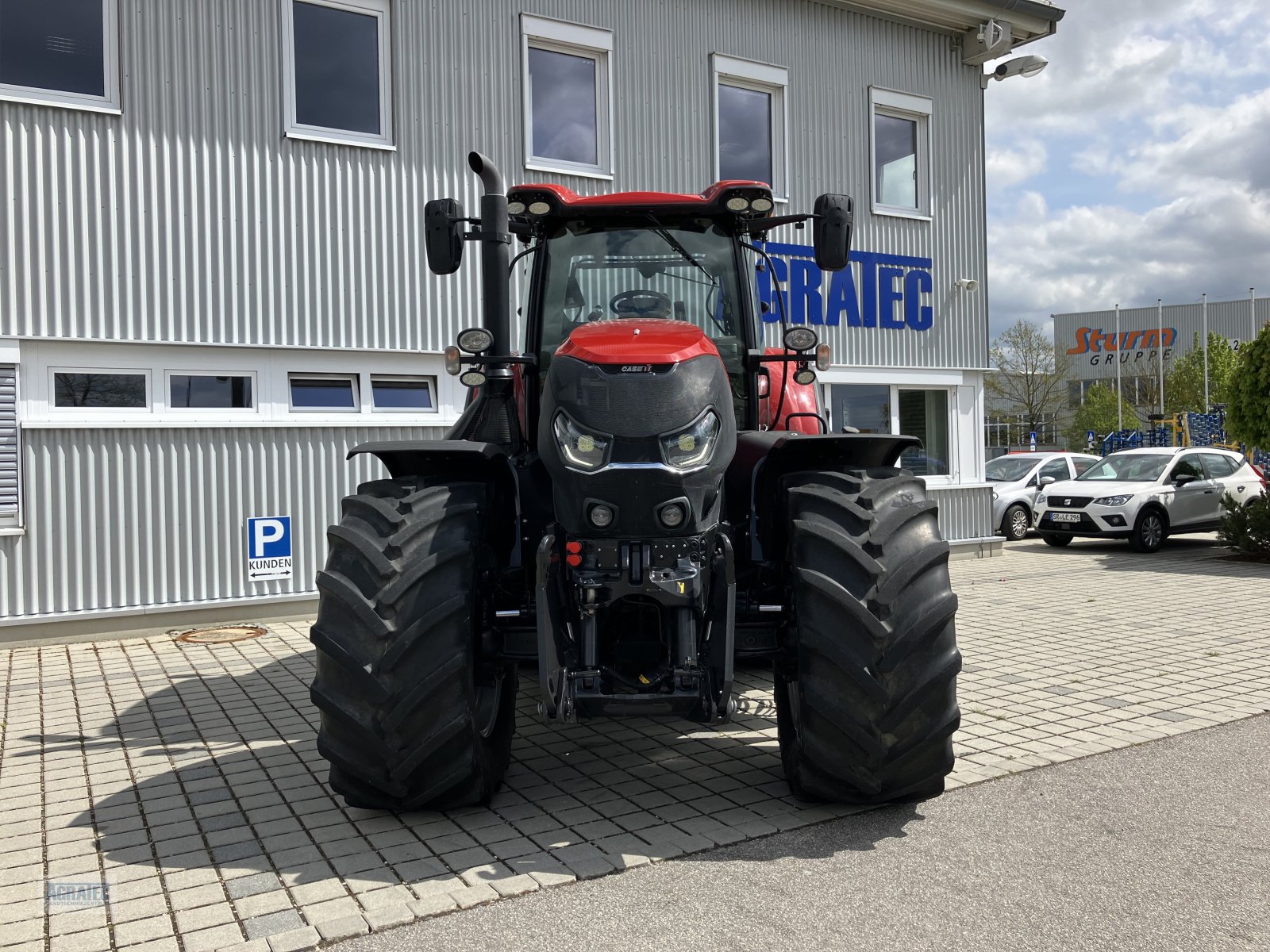 Traktor des Typs Case IH Optum 300 CVX, Gebrauchtmaschine in Salching bei Straubing (Bild 4)