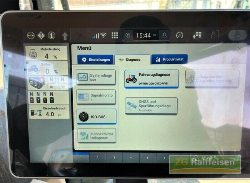 Traktor del tipo Case IH OPTUM 300 CVXD, Neumaschine In Bühl (Immagine 18)
