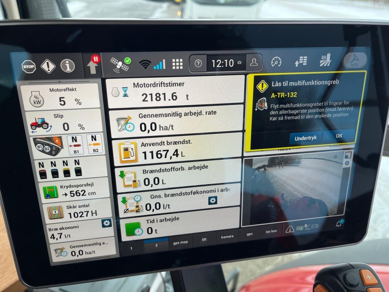 Traktor typu Case IH OPTUM 340 AFS, Gebrauchtmaschine w Grindsted (Zdjęcie 14)