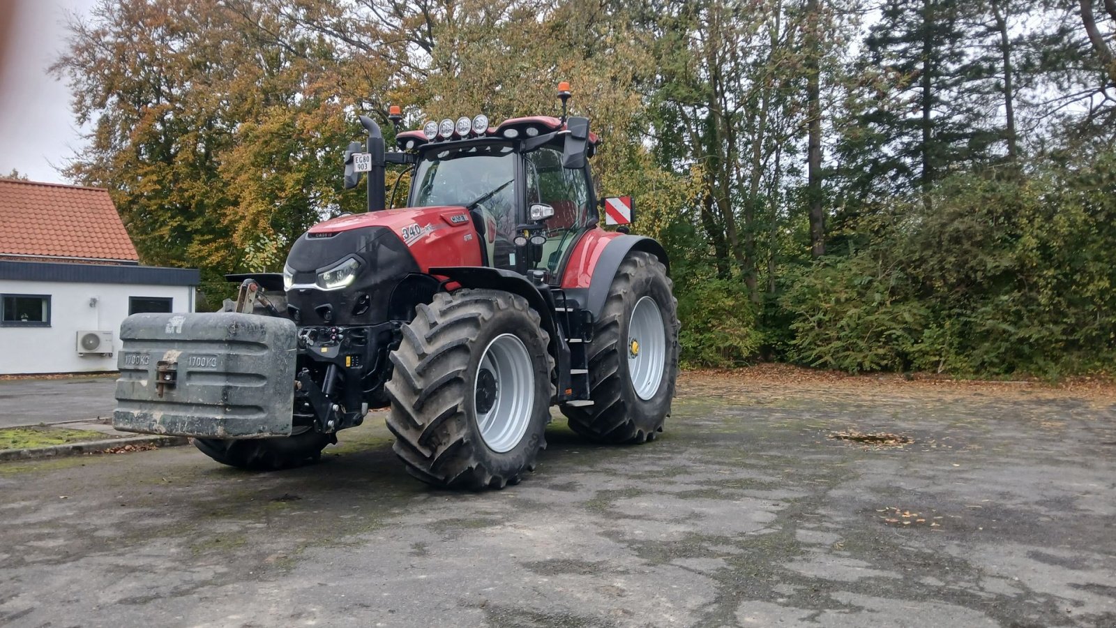 Traktor от тип Case IH OPTUM 340 CVX. 340, Gebrauchtmaschine в Horslunde (Снимка 1)