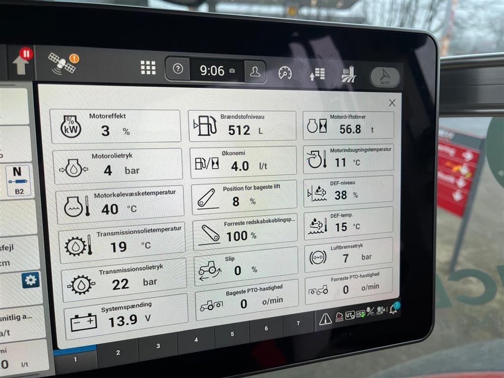 Traktor des Typs Case IH OPTUM 340 CVX. AFS CONNECT, Gebrauchtmaschine in Aulum (Bild 15)