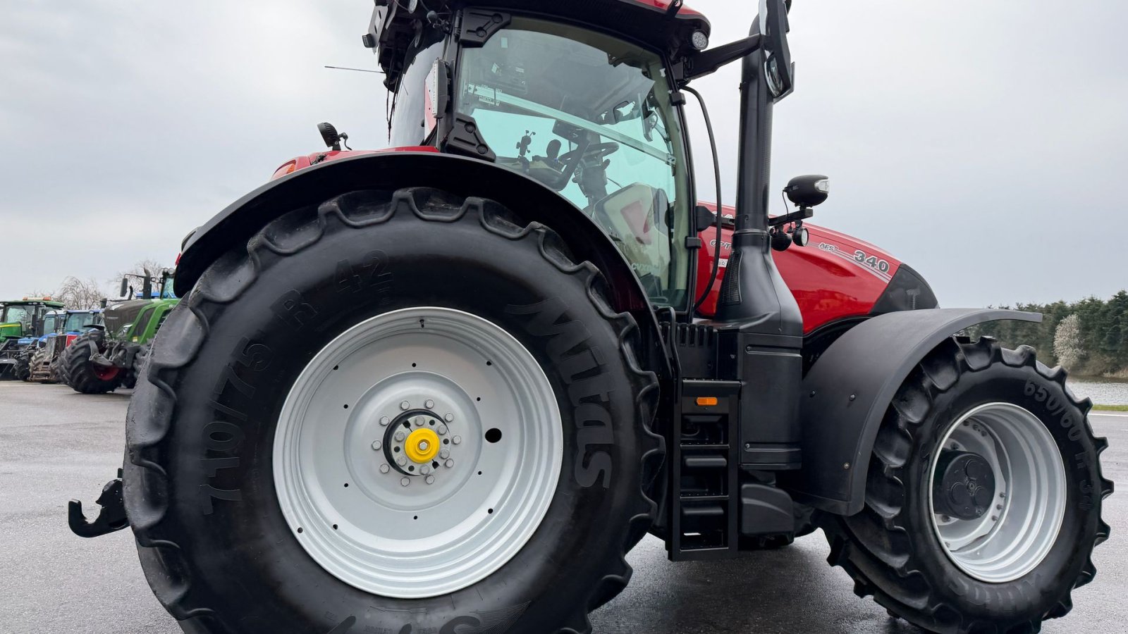 Traktor del tipo Case IH OPTUM 340 CVX. KUN 800 TIMER!, Gebrauchtmaschine In Nørager (Immagine 10)