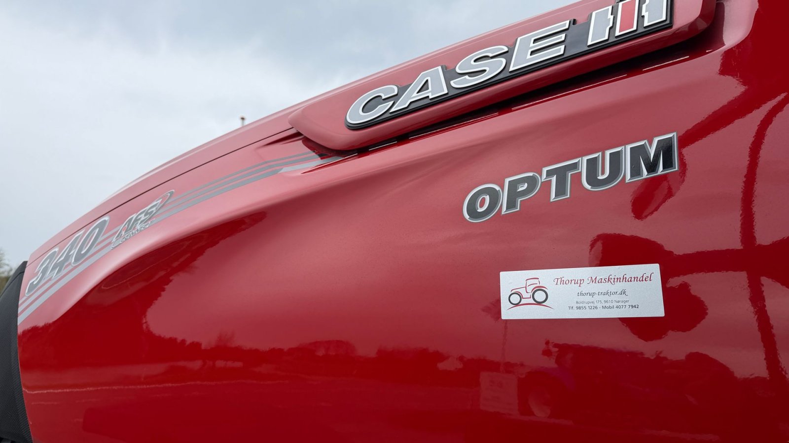 Traktor del tipo Case IH OPTUM 340 CVX. KUN 800 TIMER!, Gebrauchtmaschine In Nørager (Immagine 15)