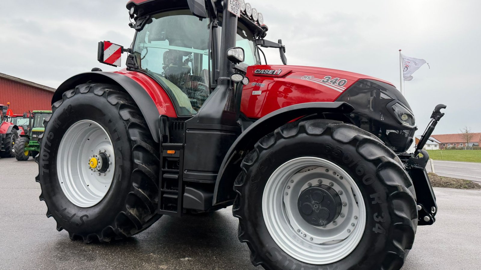 Traktor del tipo Case IH OPTUM 340 CVX. KUN 800 TIMER!, Gebrauchtmaschine In Nørager (Immagine 8)