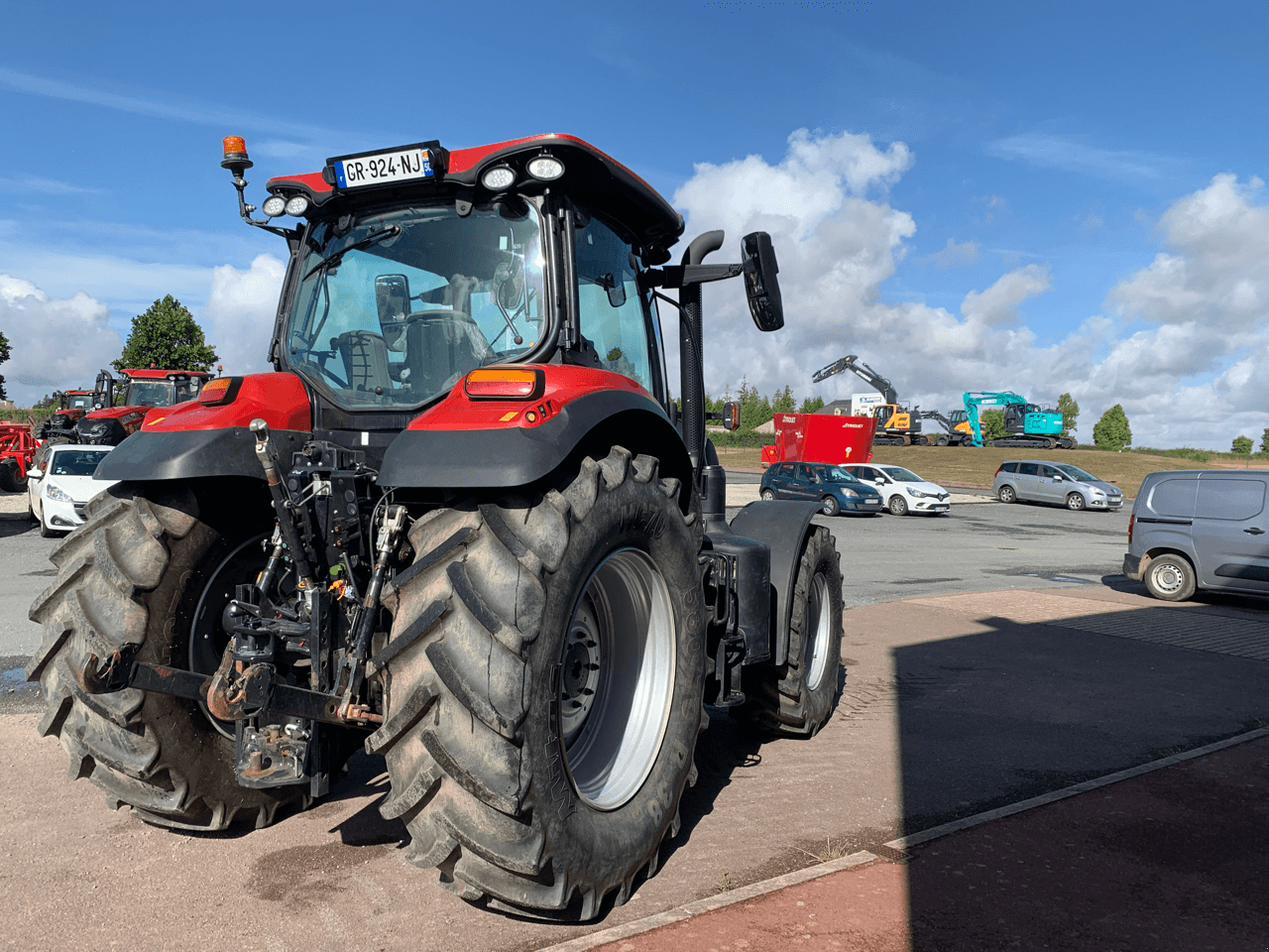 Traktor от тип Case IH PUMA 140 X, Gebrauchtmaschine в CINTHEAUX (Снимка 4)