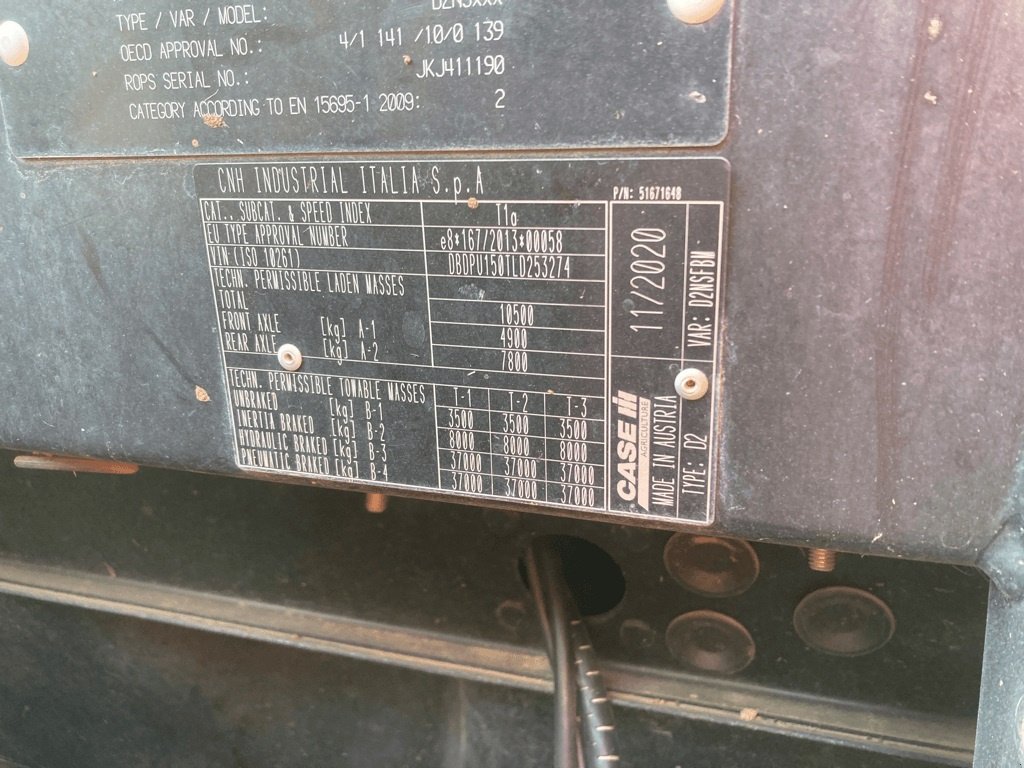 Traktor van het type Case IH PUMA 150 MULTICONTROLLER, Gebrauchtmaschine in ISIGNY-LE-BUAT (Foto 4)