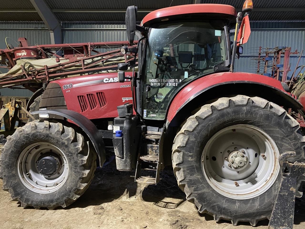 Traktor typu Case IH PUMA 160 CVX, Gebrauchtmaschine v Maribo (Obrázek 7)