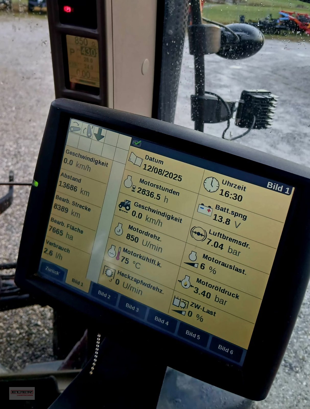 Traktor Türe ait Case IH Puma 160 CVX, Gebrauchtmaschine içinde Pähl (resim 13)