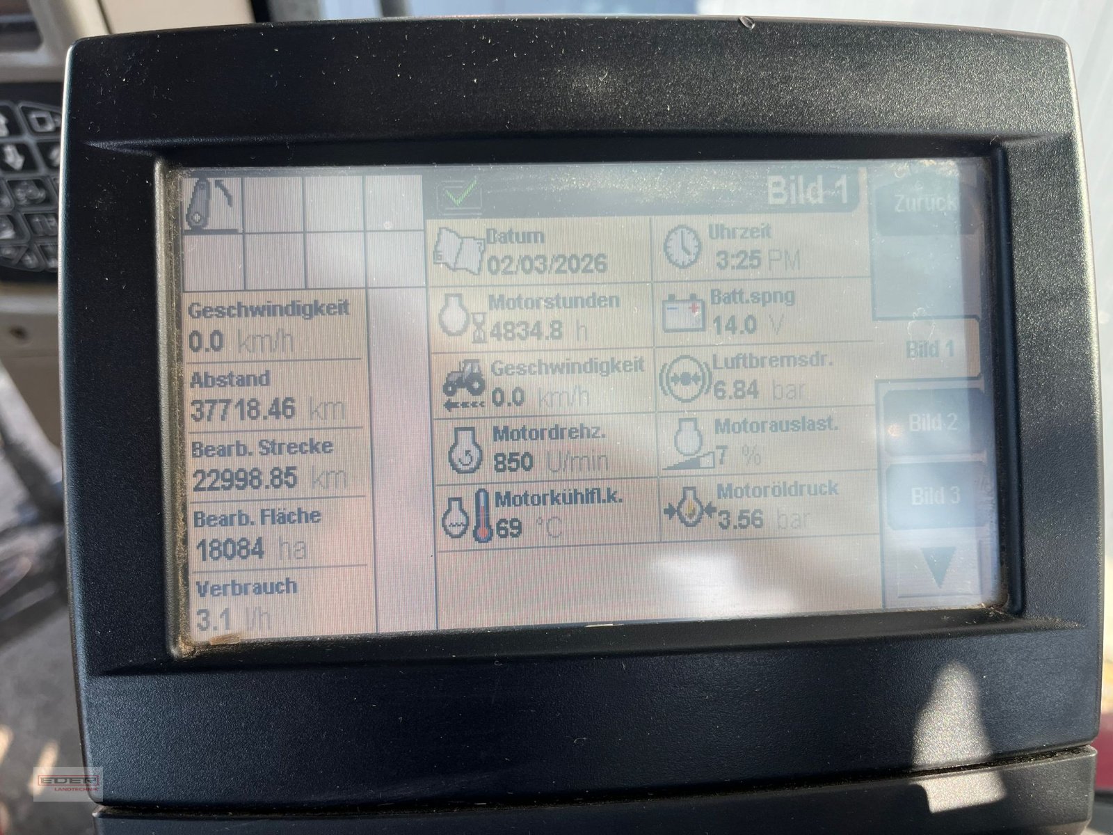 Traktor типа Case IH Puma 160 CVX, Gebrauchtmaschine в Tuntenhausen (Фотография 17)